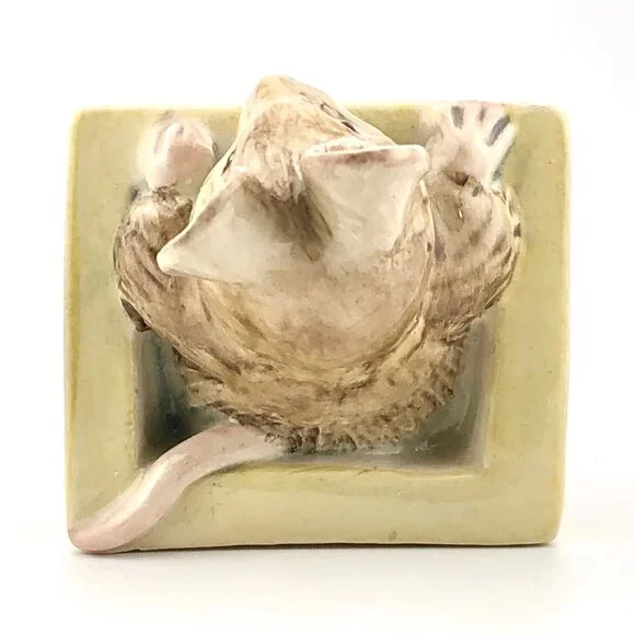 Royal Albert Beatrix Potter Tom Thumb Mouse Figurine Porcelain England Vintage - Picture 12 of 15